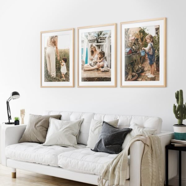 Large Portrait Trio - Gallery Wall